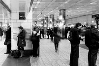 Esperando el tren